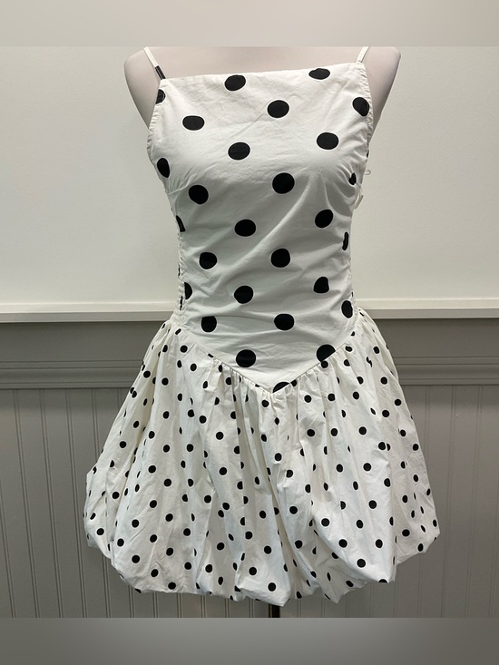 Free People Dresses & Skirts - Free People Misty Polka Dot Bubble Hem Mini Dress NWOT Medium